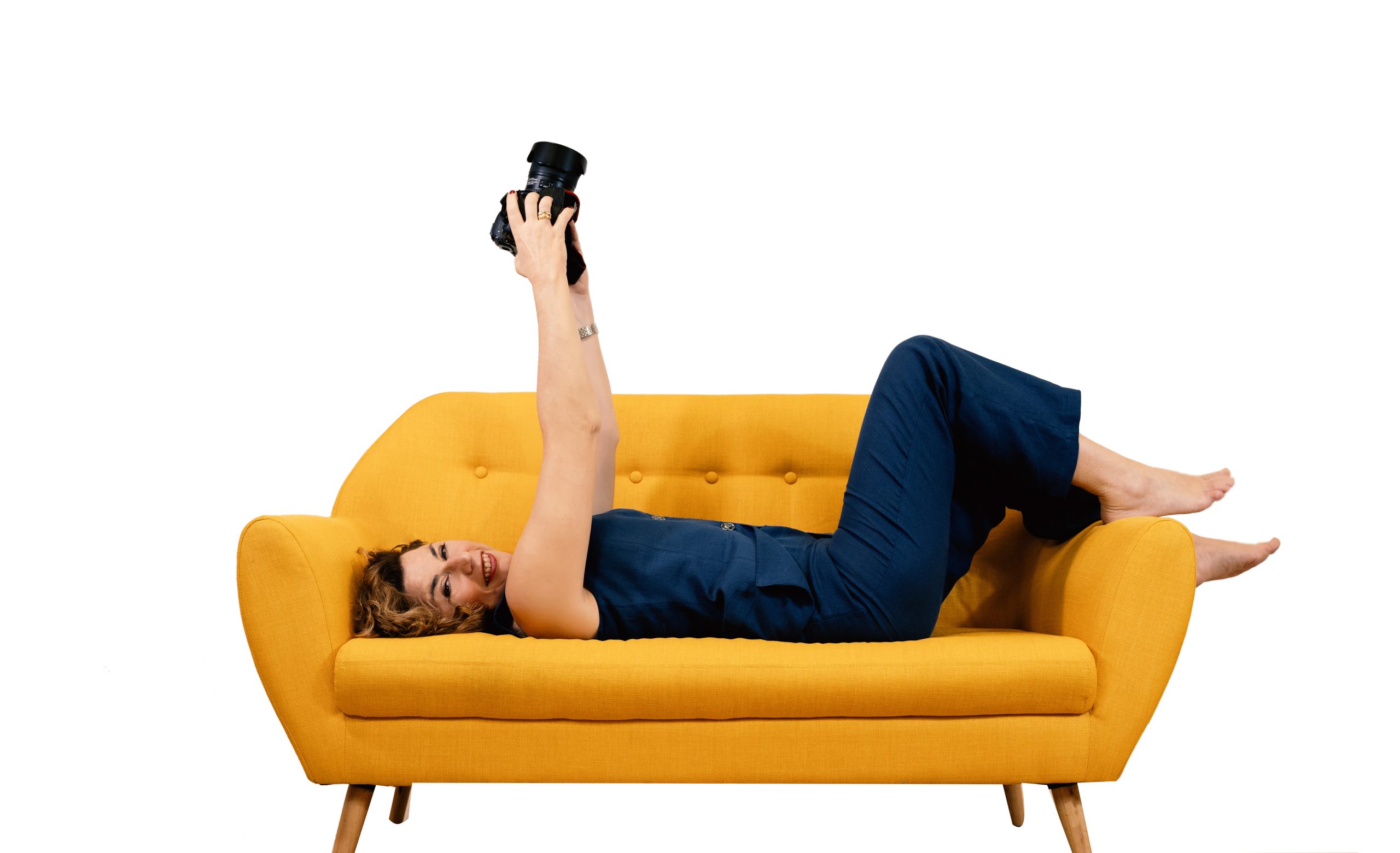 Olivalolo sofa amarillo